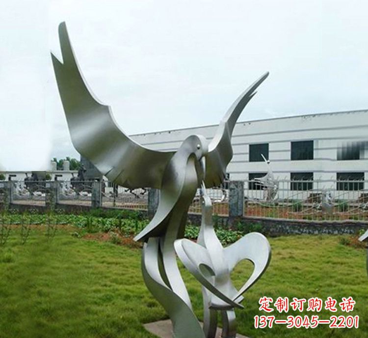 北京静谧传承——不锈钢动物雕塑