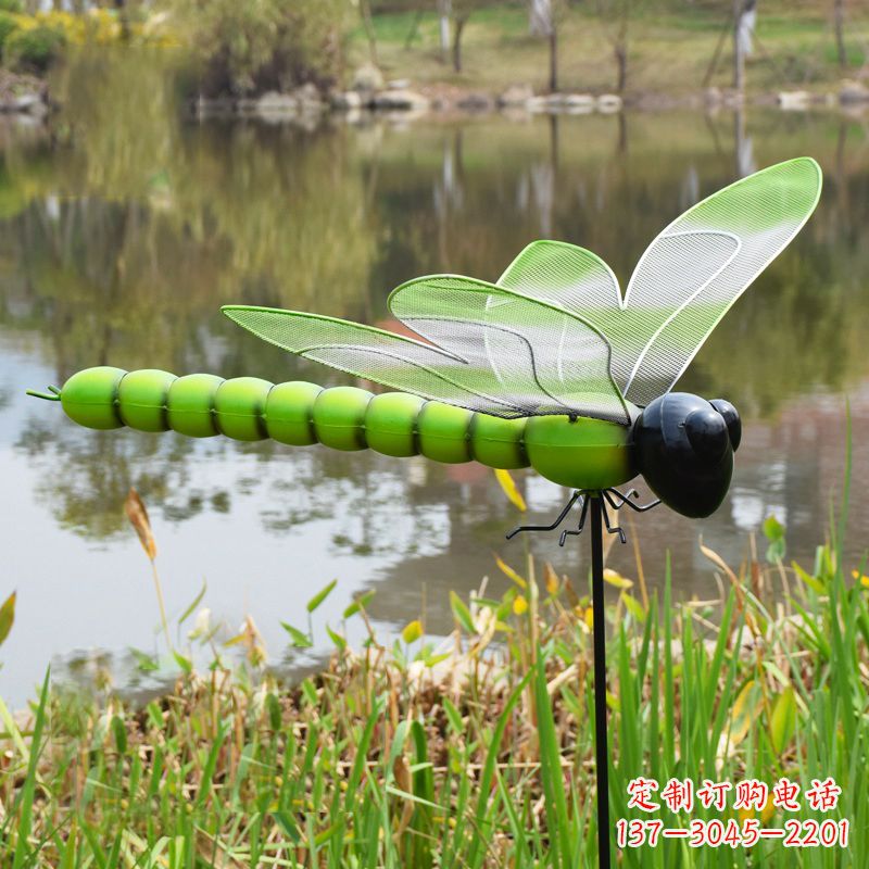 北京B款蜻蜓绿色仿真雕塑