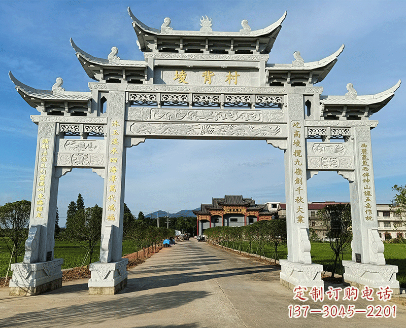 北京石雕牌坊传承文化与艺术的完美结合