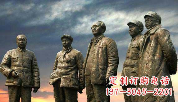 北京伟人铜雕——记住历史中的英雄