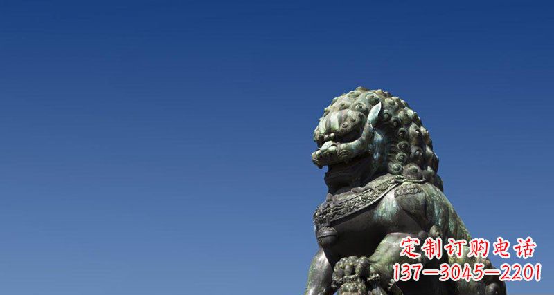 北京北京青铜狮子雕塑 (2)