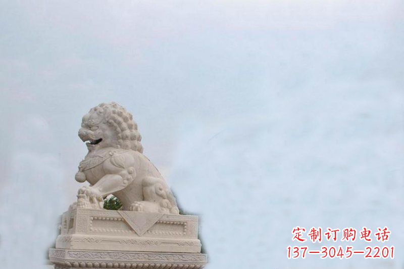 北京北京狮石精美狮子雕塑