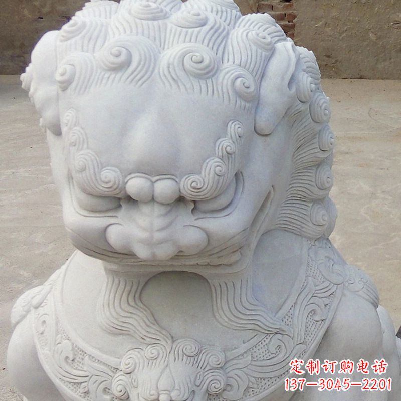 北京“狮子之美”展现石雕艺术的精美