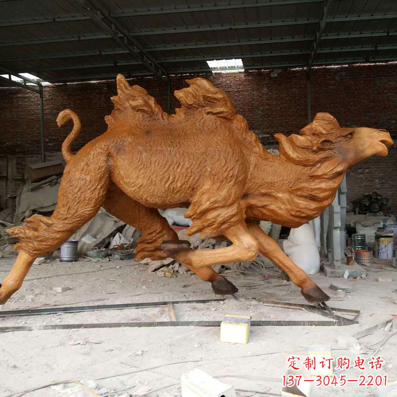 北京活力四射的骆驼