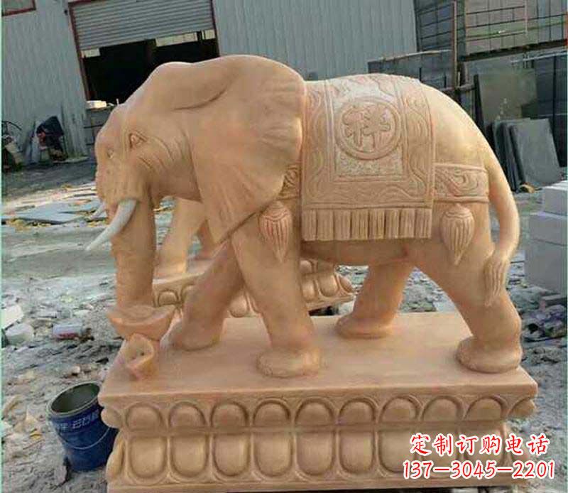 北京璀璨大象石雕