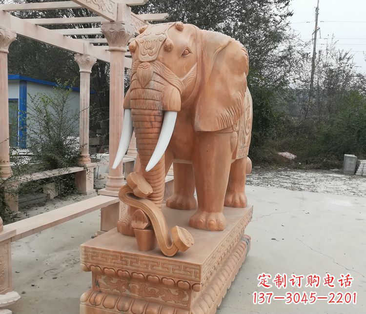 北京大象晚霞——传承古老文化的家居艺术品