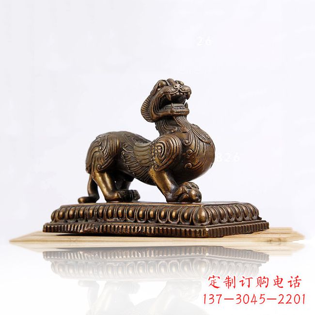 北京狴犴雕塑把古老文化的精髓融入现代艺术