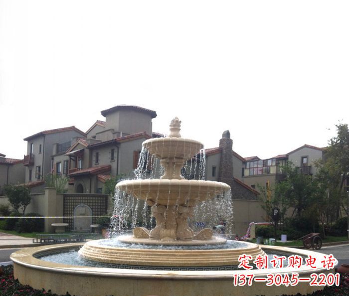 北京别墅景观大型喷泉石雕 (4)