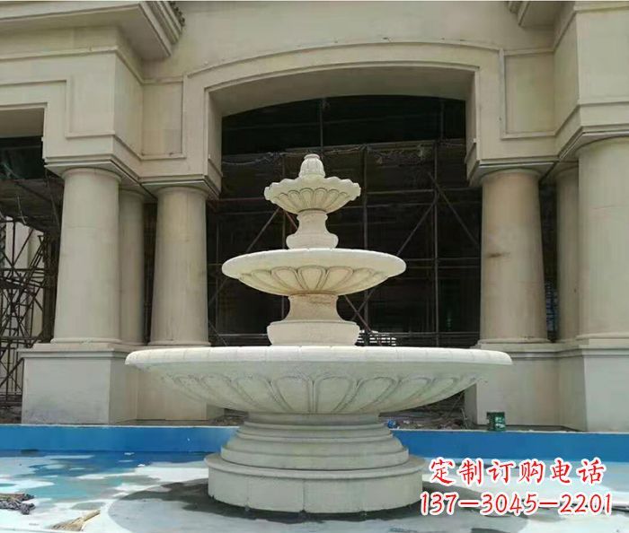 北京精美多层喷泉石雕