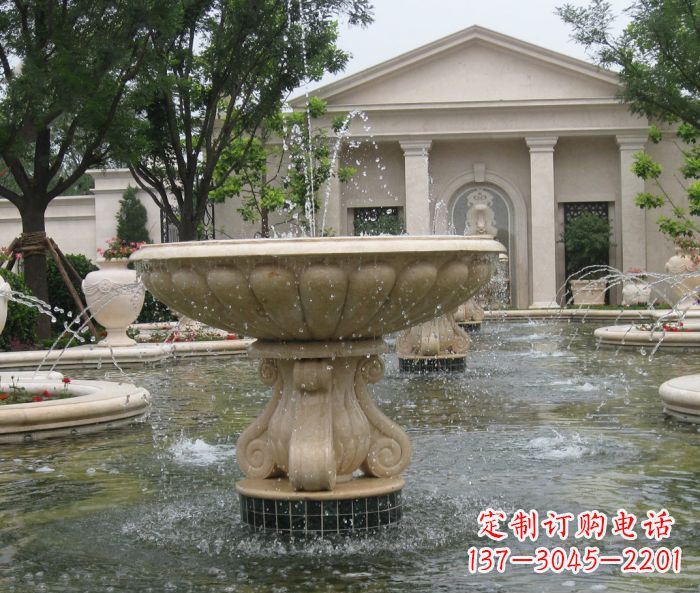北京欧式喷泉石雕精致而又美观