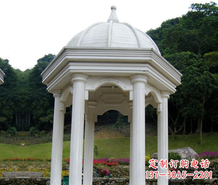 北京欧式石雕凉亭,清凉悠然
