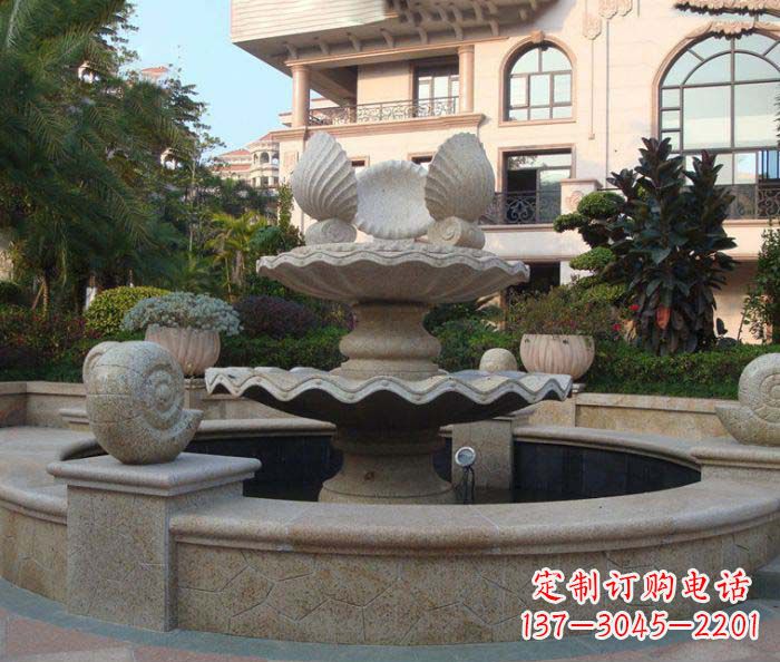 北京蜗牛石雕家居景观的精致装饰
