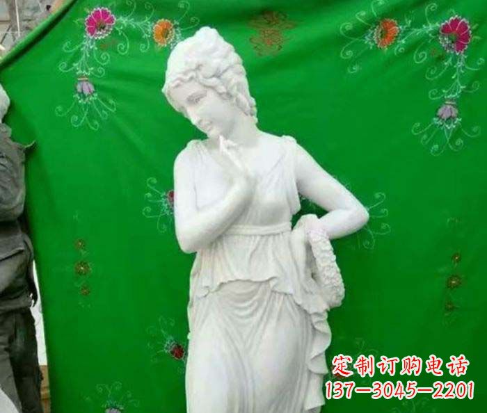 北京别墅景观西方女人石雕