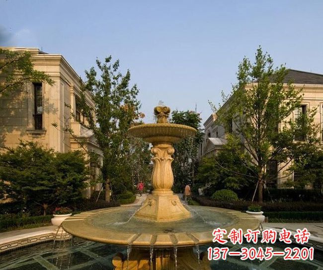 北京别墅装饰喷泉雕塑