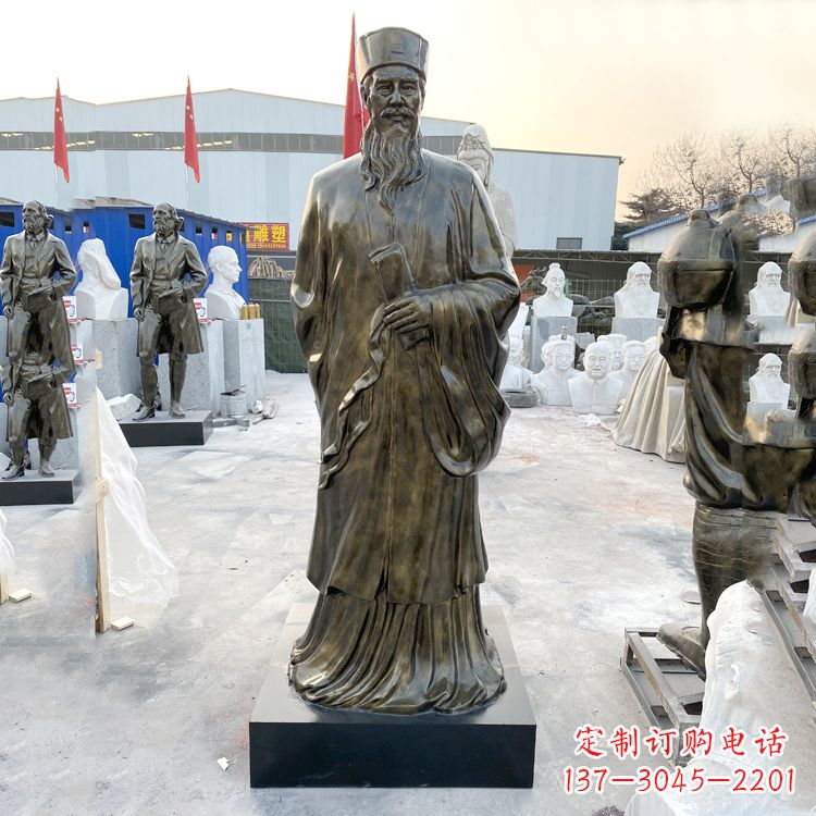 北京苏东坡玻璃钢仿铜雕塑
