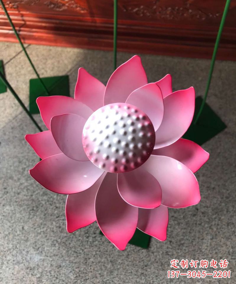 北京玻璃钢荷花雕塑