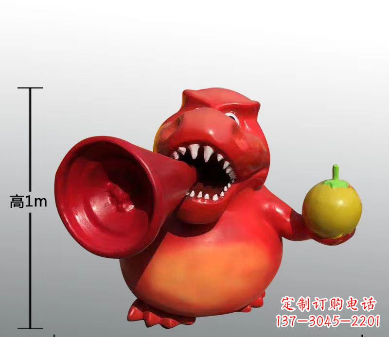 北京玻璃钢卡通动物雕塑