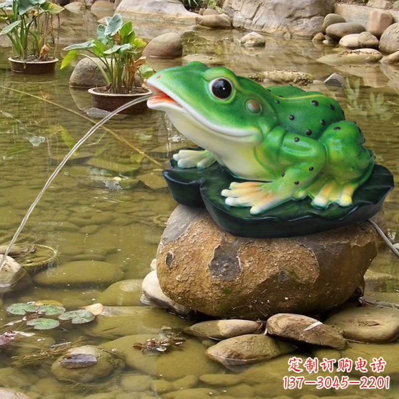 北京玻璃钢青蛙雕塑——艺术与自然的完美结合