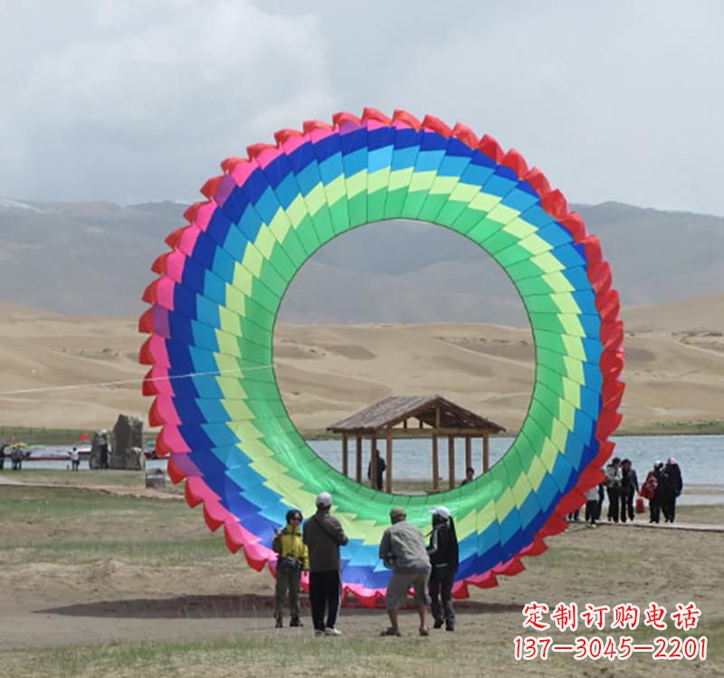 北京不锈钢彩色圆环雕塑——精致的艺术瑰宝