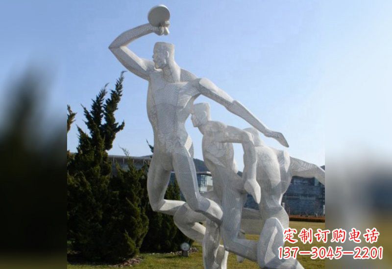 北京精致的乒乓球雕塑