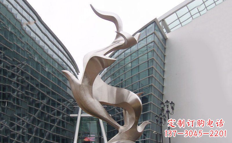 北京不锈钢大雁雕塑