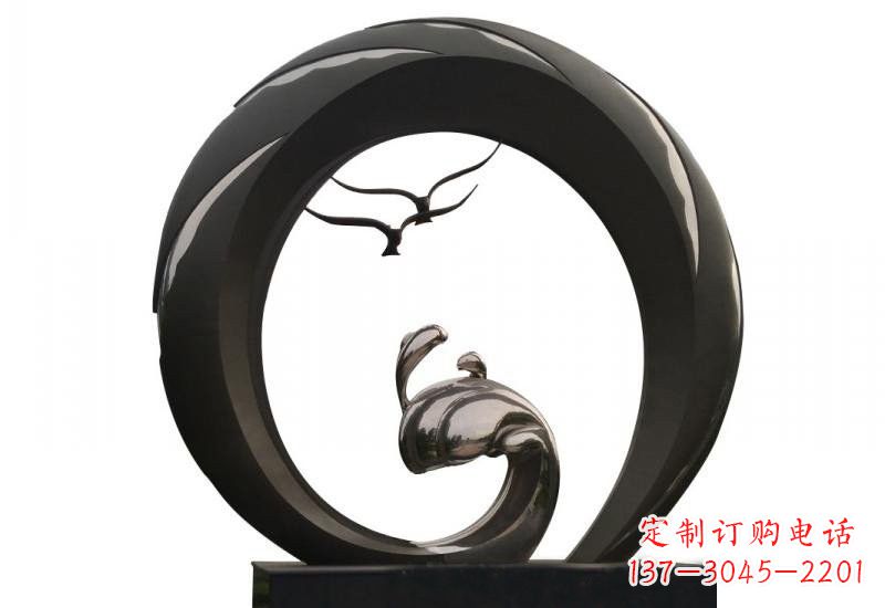 北京不锈钢海鸥雕塑海洋之韵