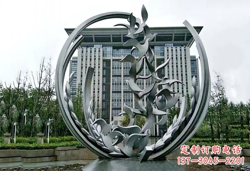 北京不锈钢和平鸽雕塑