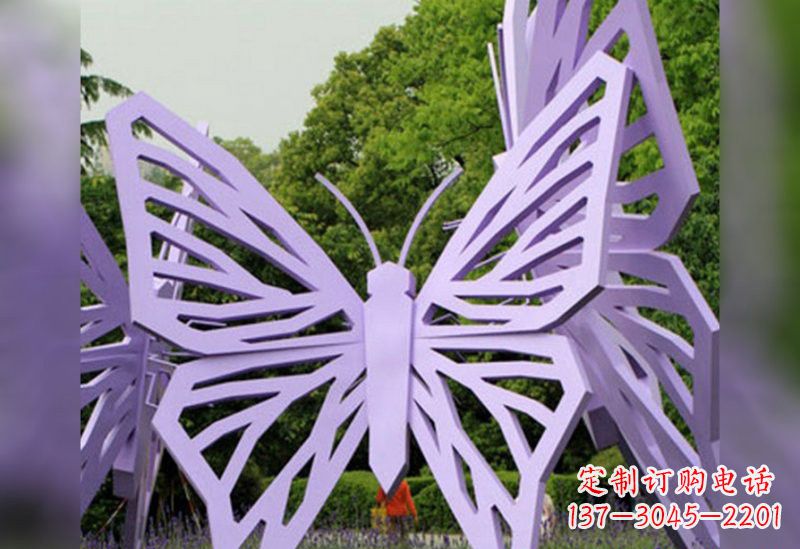 北京不锈钢蝴蝶雕塑美丽永恒