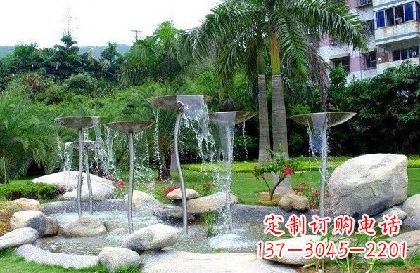 北京不锈钢喷泉雕塑艺术之美