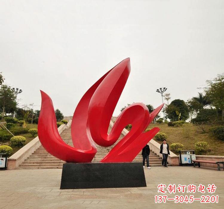 北京不锈钢火苗雕塑艺术之灵感