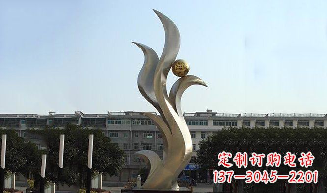 北京精美不锈钢凤凰雕塑