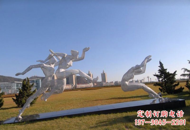 北京不锈钢运动员雕塑