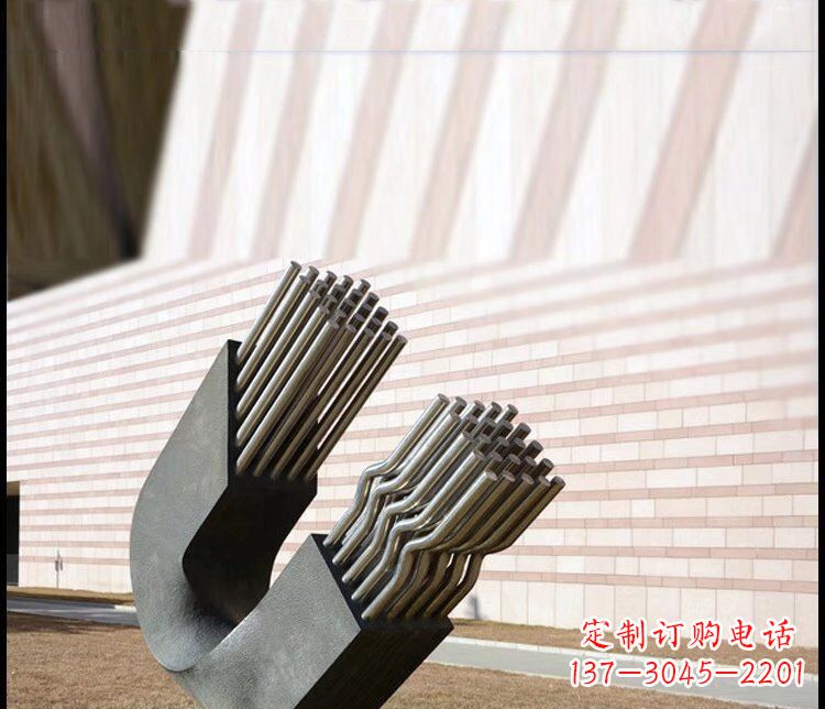 北京不锈钢磁铁雕塑,给景观带来无限魅力