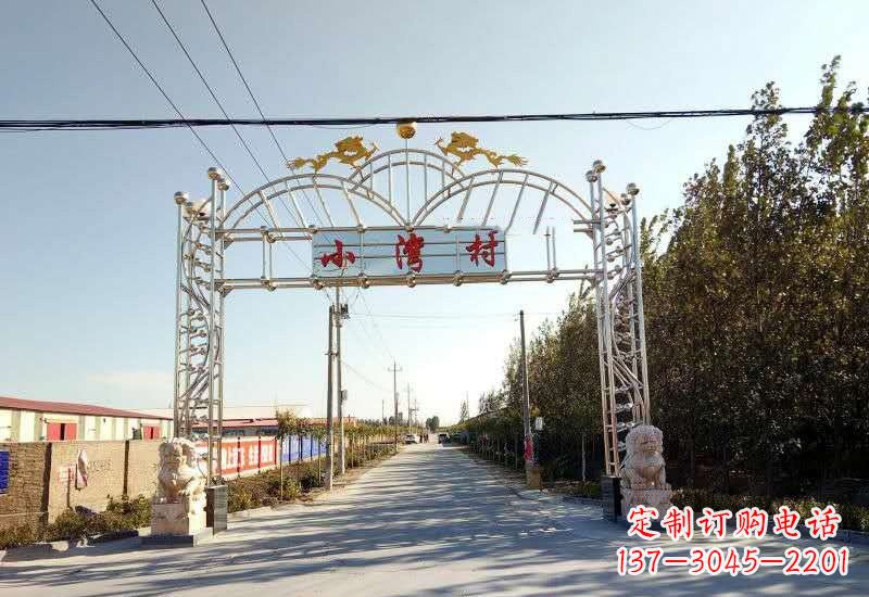 北京不锈钢牌坊雕塑让美丽的传统永存