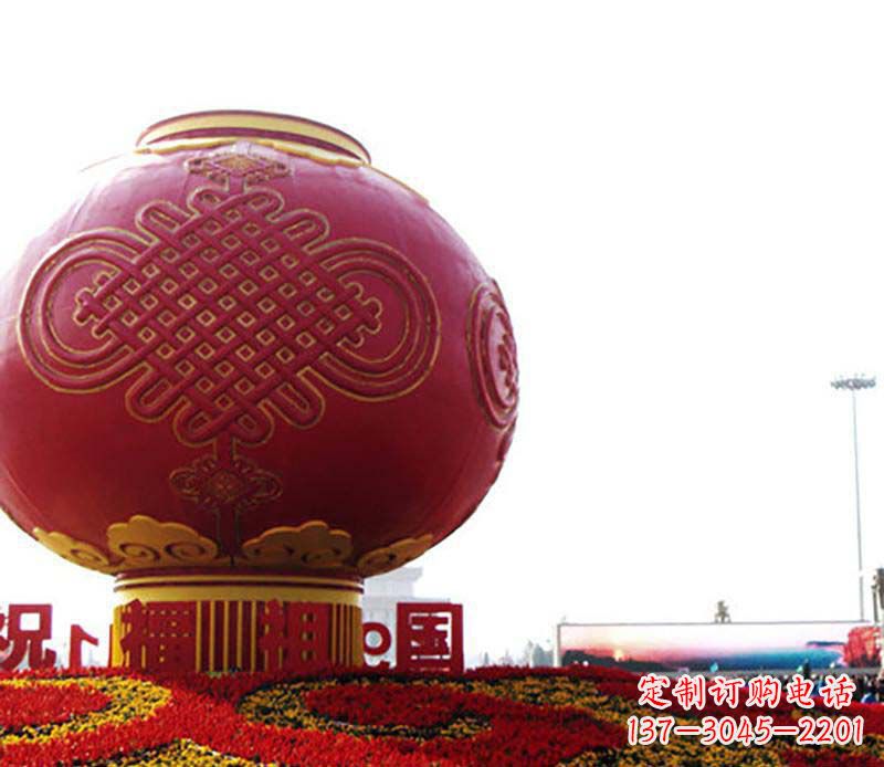 北京不锈钢灯笼雕塑精致与美感的完美结合
