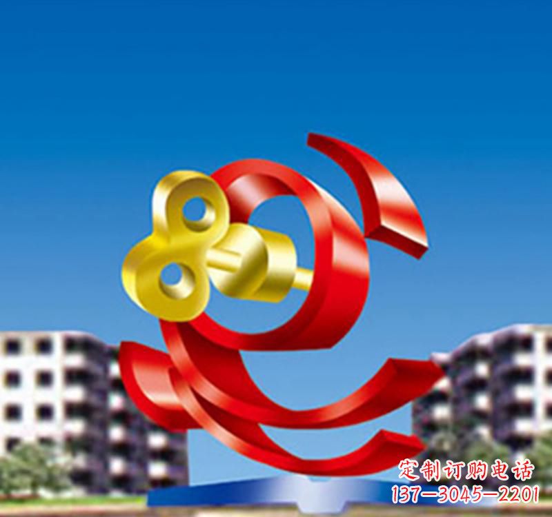 北京不锈钢飘带雕塑给公园景观带来独特美感