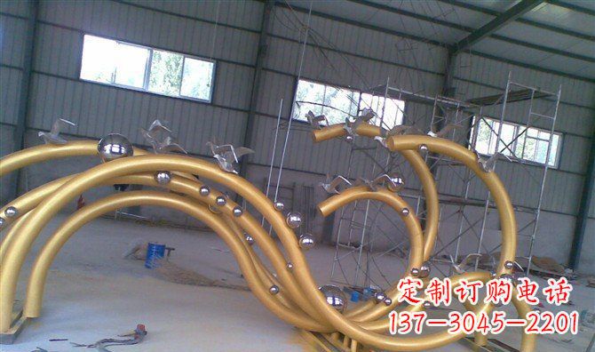 北京海鸥景观以不锈钢雕塑点亮海岸