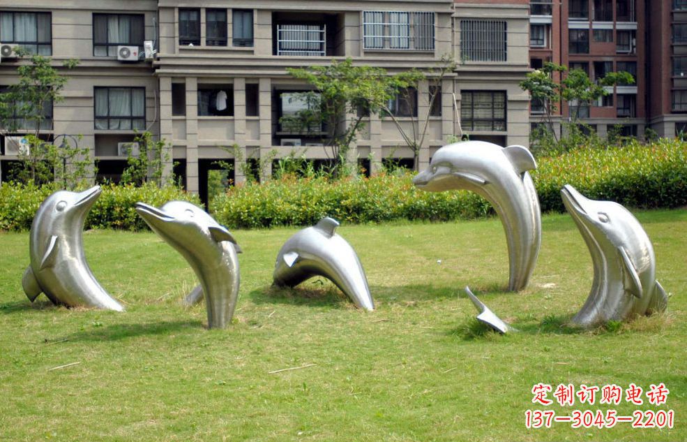 北京不锈钢海豚传承海洋文化的象征