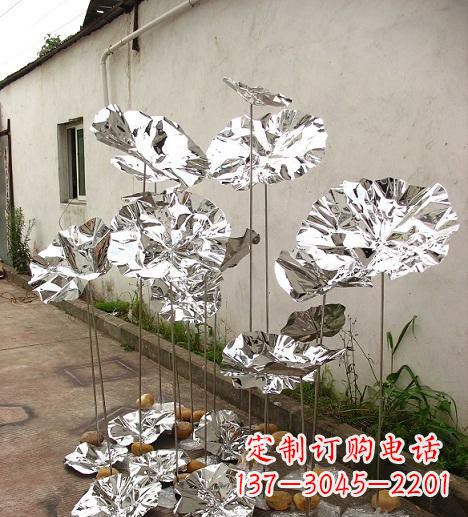 北京荷叶雕塑传承百年文化精髓