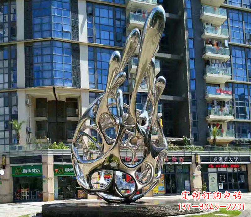 北京不锈钢火龙果雕塑集艺术与自然之美