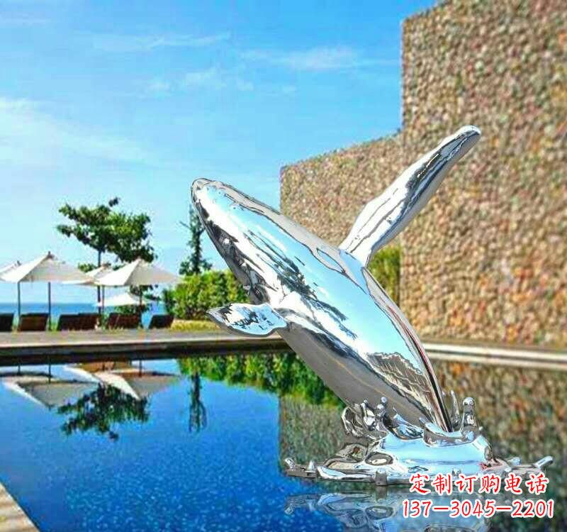 北京不锈钢鲸鱼雕塑艺术之美