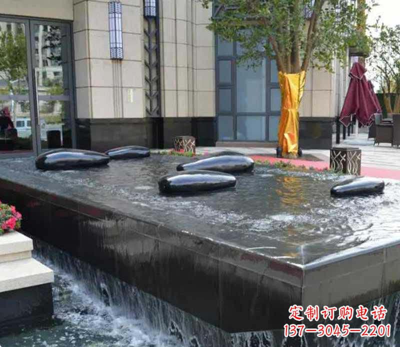 北京不锈钢景观异形水滴雕塑