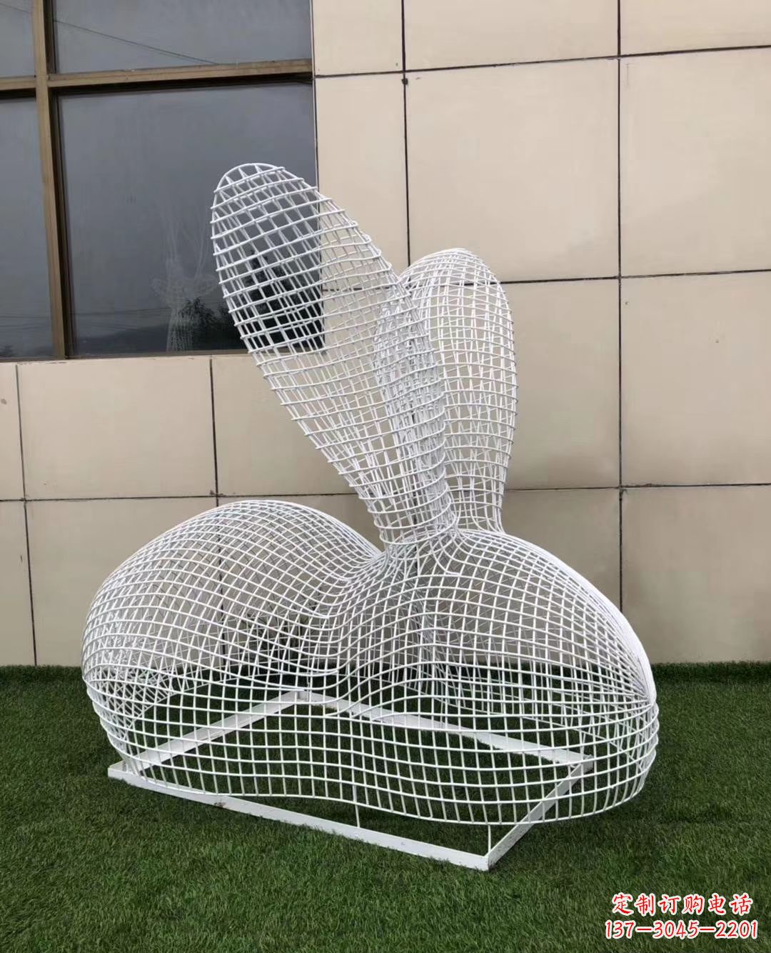 北京不锈钢镂空动物雕塑精致美观的艺术品