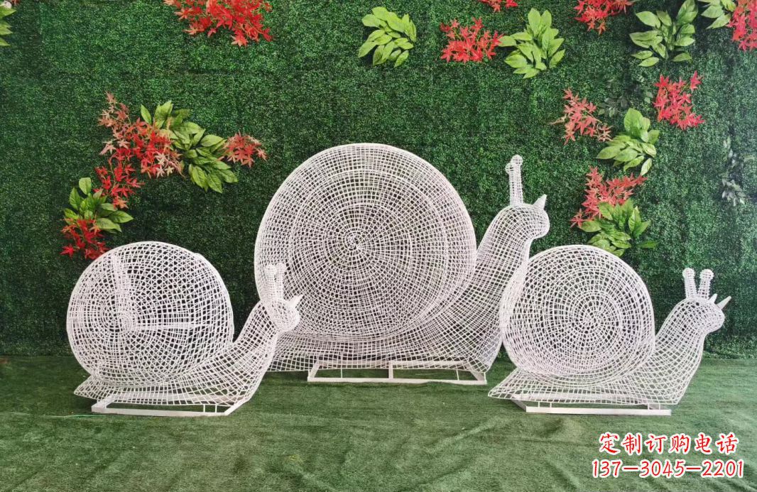 北京不锈钢镂空蜗牛雕塑艺术技艺的精致之美