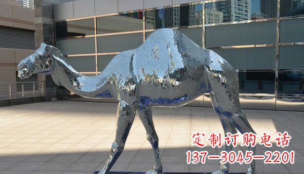 北京不锈钢骆驼雕塑一种充满浪漫情怀的艺术品