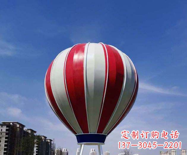 北京不锈钢热气球雕塑给景观增添精彩