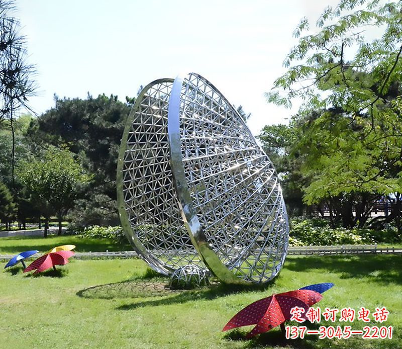 北京不锈钢扇贝雕塑精美绝伦的自然之美