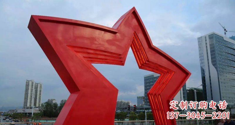 北京不锈钢拱门雕塑——表达浓浓城市情怀