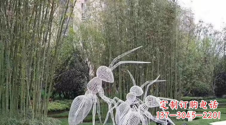 北京不锈钢艺术蚂蚁雕塑