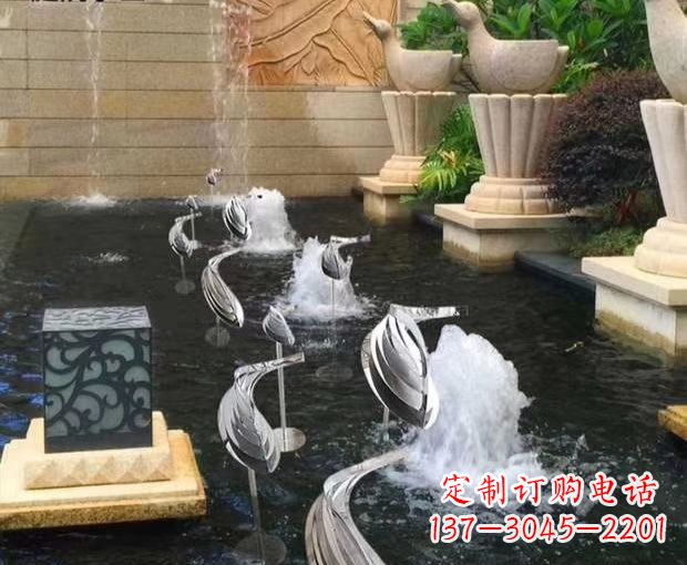 北京动物雕塑表达自然之美